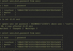数据表相关操作